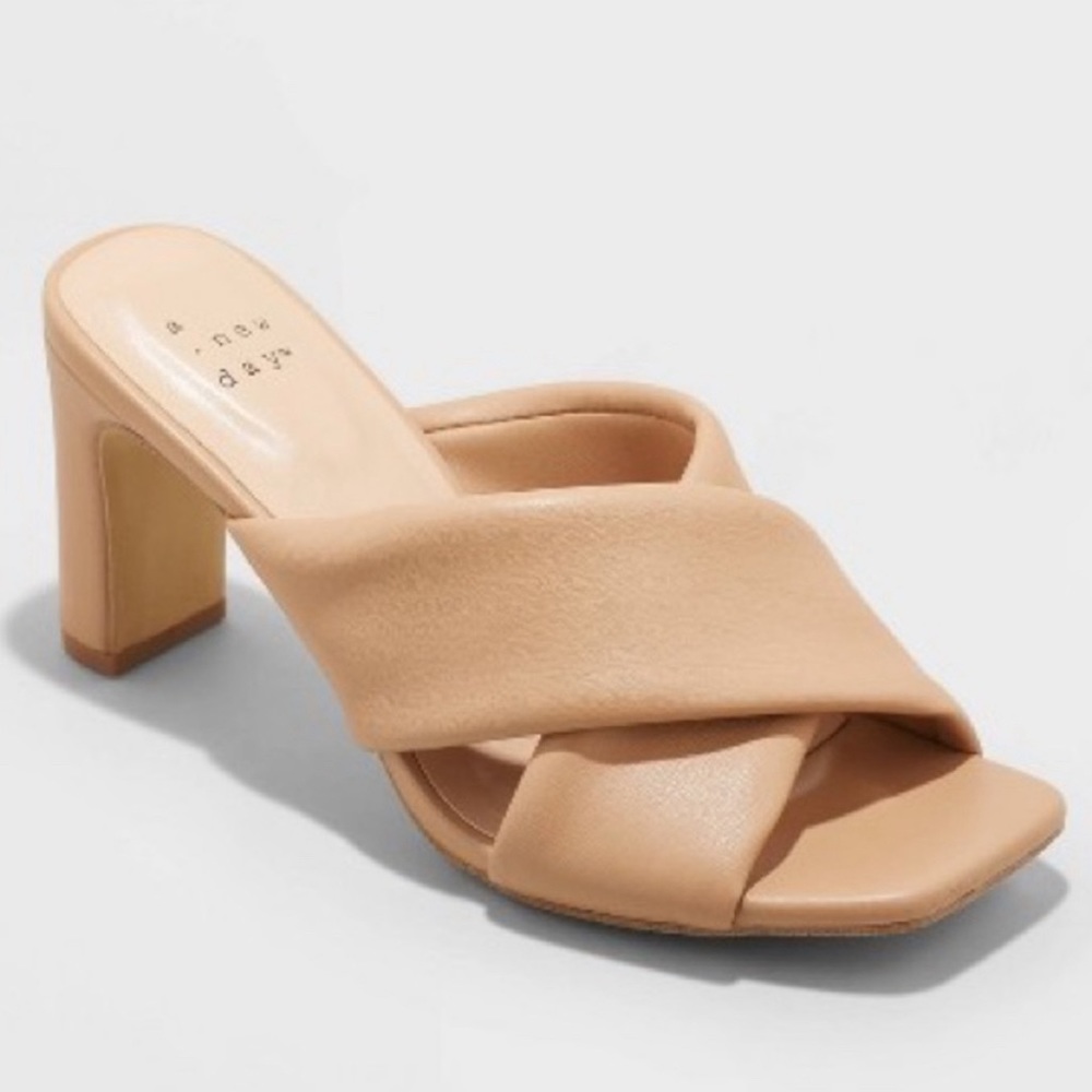 A New Day Clementine puffy heel sandals